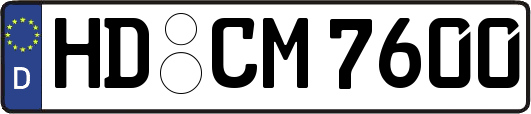 HD-CM7600