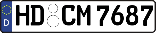 HD-CM7687