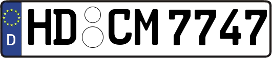 HD-CM7747