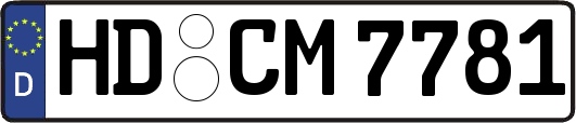 HD-CM7781