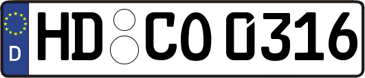 HD-CO0316