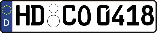 HD-CO0418