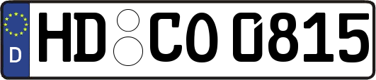 HD-CO0815