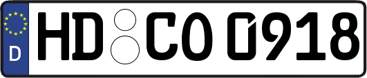 HD-CO0918