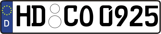 HD-CO0925