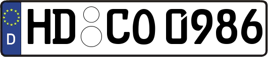 HD-CO0986