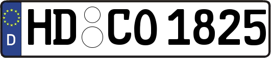 HD-CO1825