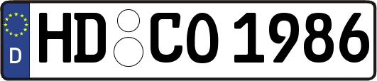 HD-CO1986