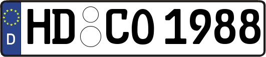 HD-CO1988