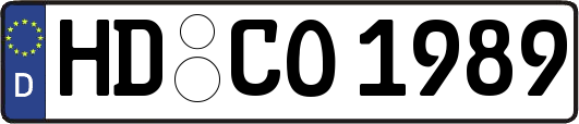 HD-CO1989
