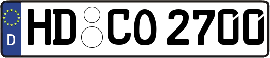 HD-CO2700