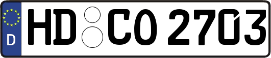 HD-CO2703