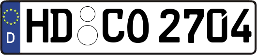 HD-CO2704