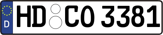 HD-CO3381