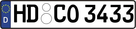 HD-CO3433