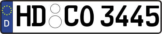 HD-CO3445