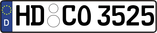 HD-CO3525
