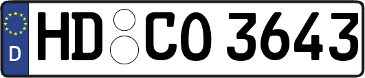 HD-CO3643