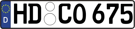 HD-CO675