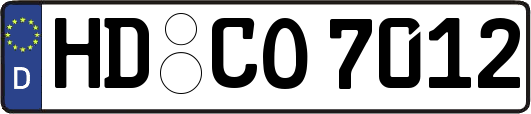 HD-CO7012