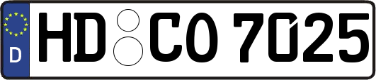 HD-CO7025