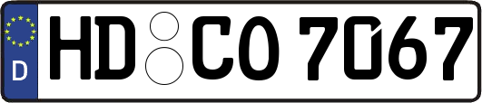 HD-CO7067