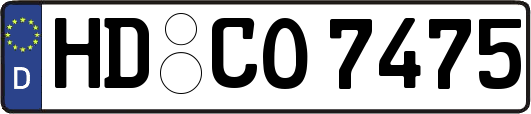 HD-CO7475