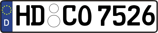 HD-CO7526