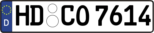 HD-CO7614