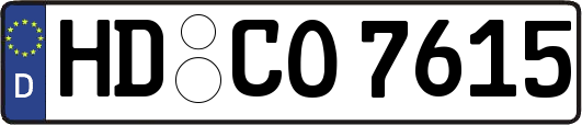 HD-CO7615