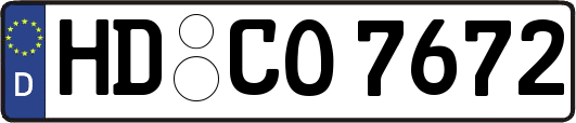 HD-CO7672