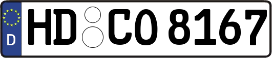 HD-CO8167