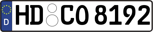 HD-CO8192