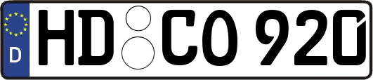 HD-CO920