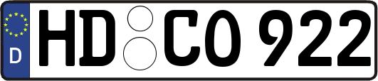 HD-CO922