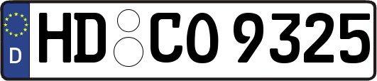 HD-CO9325