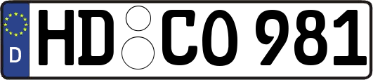 HD-CO981