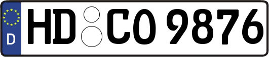 HD-CO9876