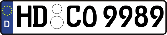 HD-CO9989
