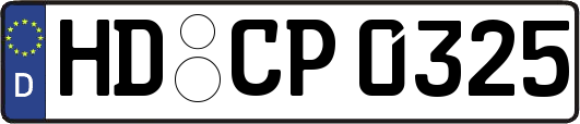 HD-CP0325