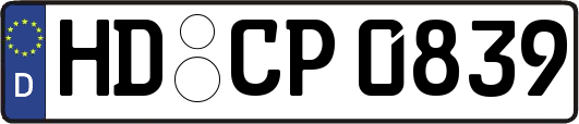 HD-CP0839