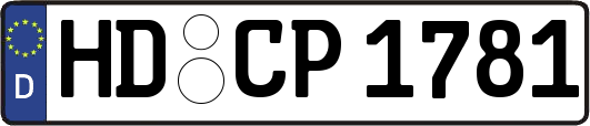 HD-CP1781