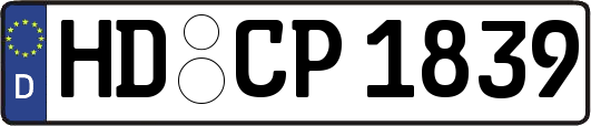 HD-CP1839
