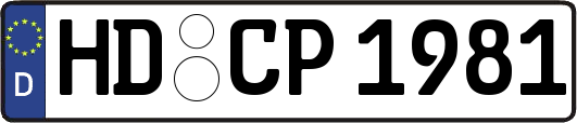 HD-CP1981