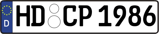 HD-CP1986
