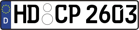 HD-CP2603