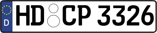 HD-CP3326