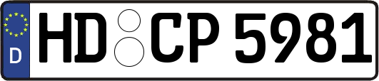 HD-CP5981
