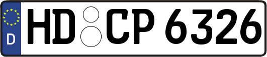 HD-CP6326