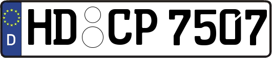 HD-CP7507
